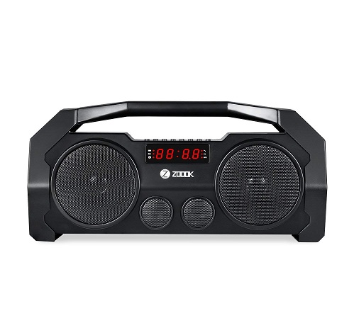 India Desire : Buy Zoook Rocker Boombox+ 32W Bluetooth Speaker with FM/USB/TF/Display/Handsfree Calling/Party Speaker (Black) at Rs. 1569 from Amazon [Regular Price Rs 2949]
